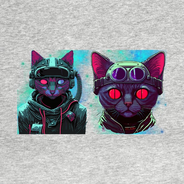 Scifi Cats by Viper Unconvetional Concept